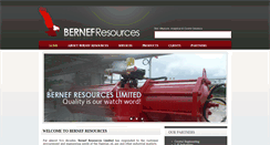 Desktop Screenshot of bernefresources.com